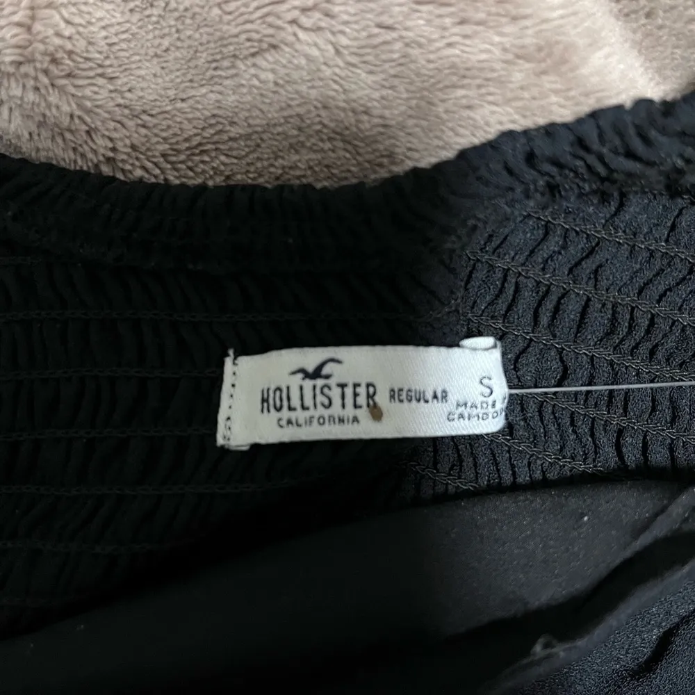 HOLLISTER Long Sleeve Black Mini Dress. Women’s Sz S. Corset Ruched GUC - Image 7