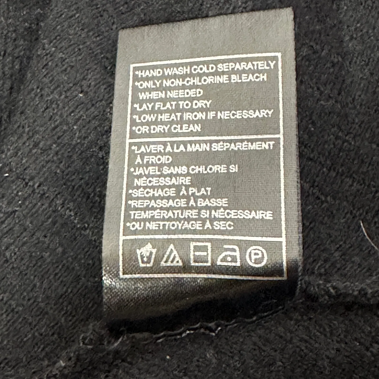 BB Dakota Mini Sweater Dress Womens XS Black Ribbed Long Sleeve Minimalist Goth - Image 8