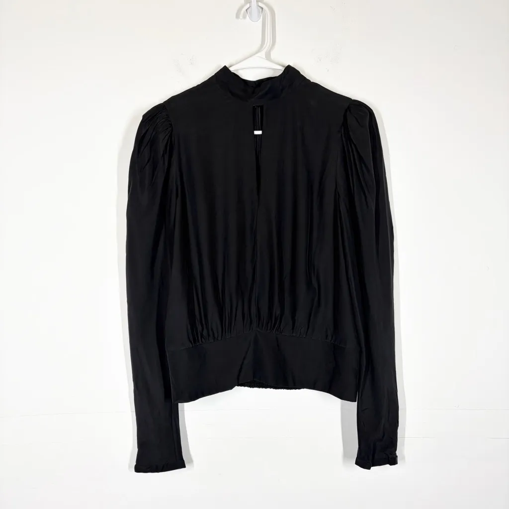 Frame Kyhle Keyhole 100% Silk Blouse Size Small - Image 2