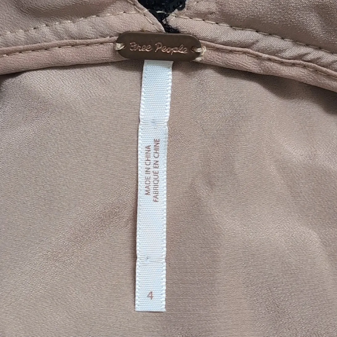 Free People Night Shimmer Mini Dress in Black Size 4 - Image 6