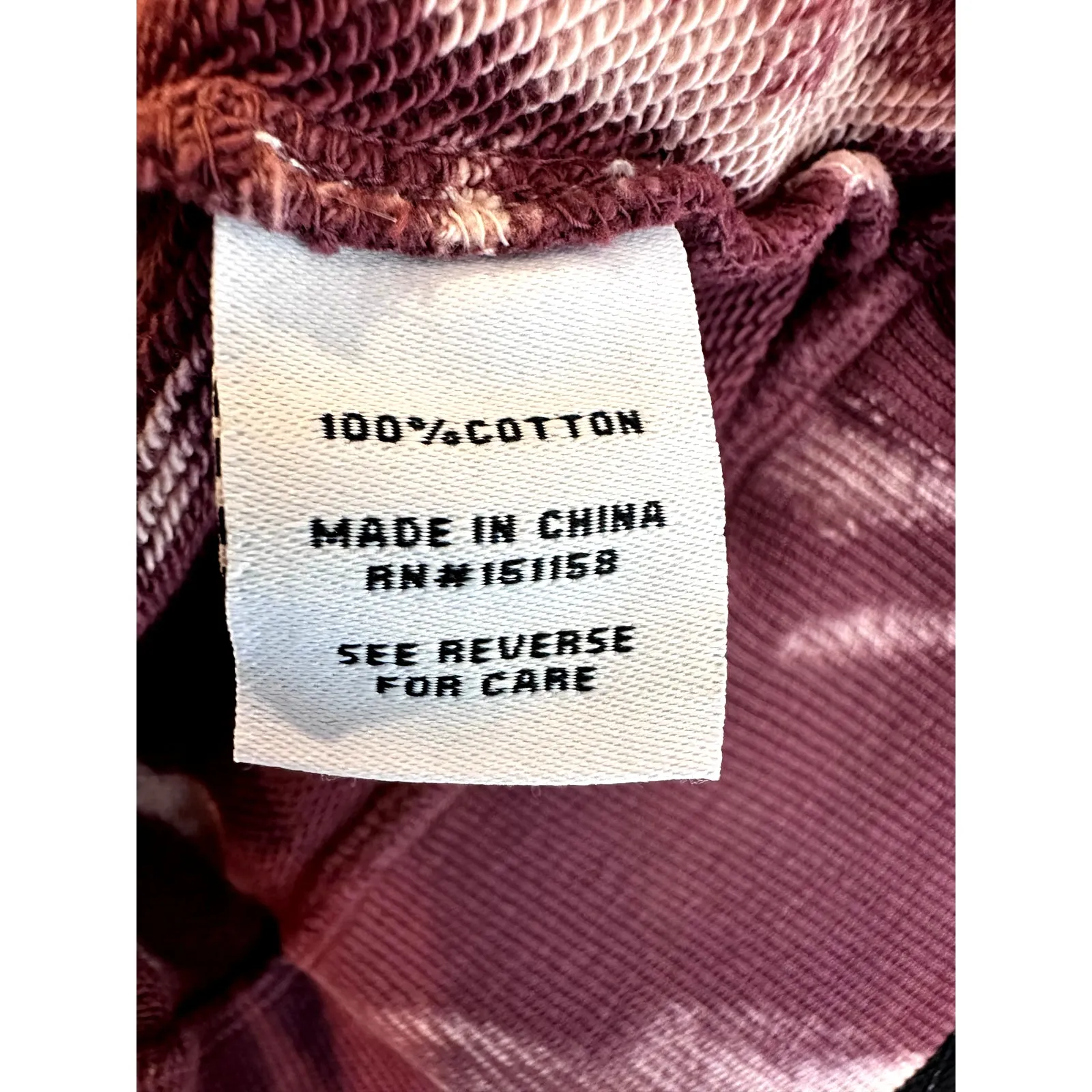 525 America Sprial Turtleneck Sweater Dropped Shoulder Maroon L Size L - Image 10