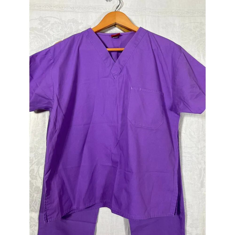 Dickies Purple Scrub Set Small - Image 2