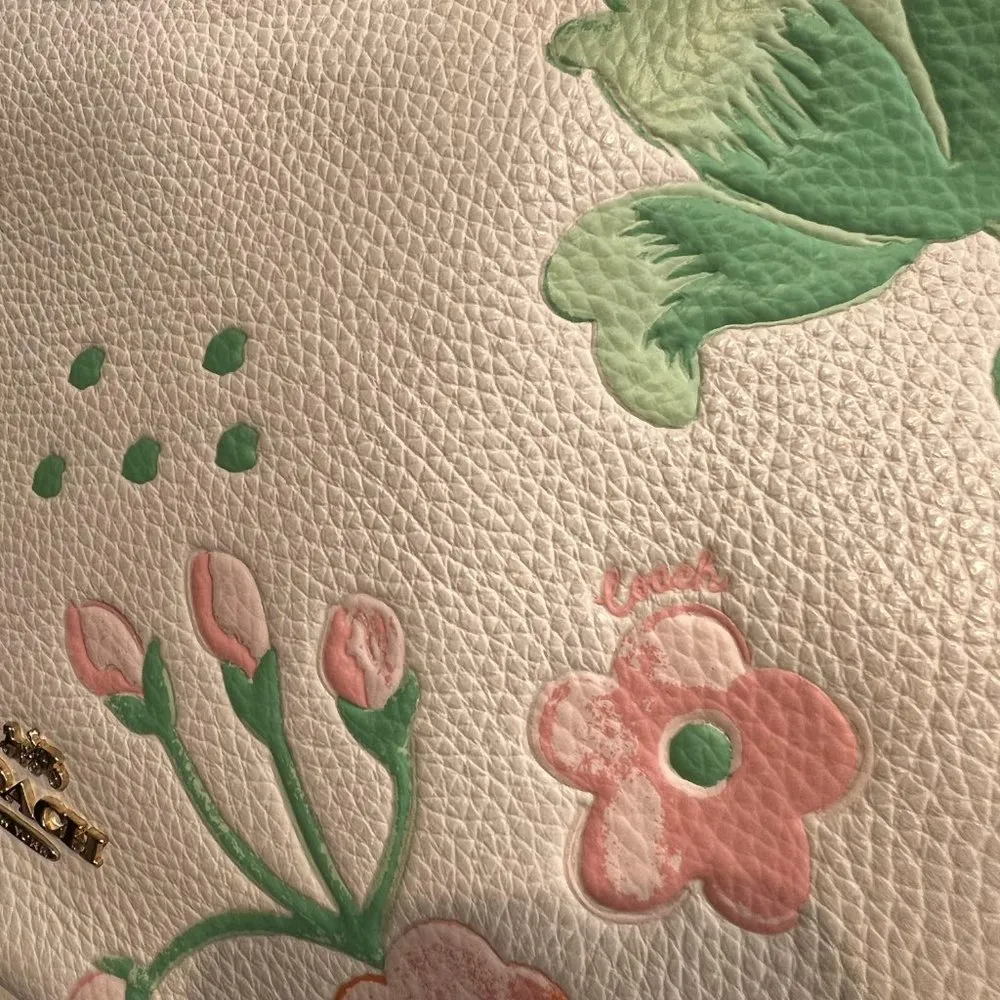 coach Jules Hobo With Dreamy Land Floral Print c8619 - Image 5