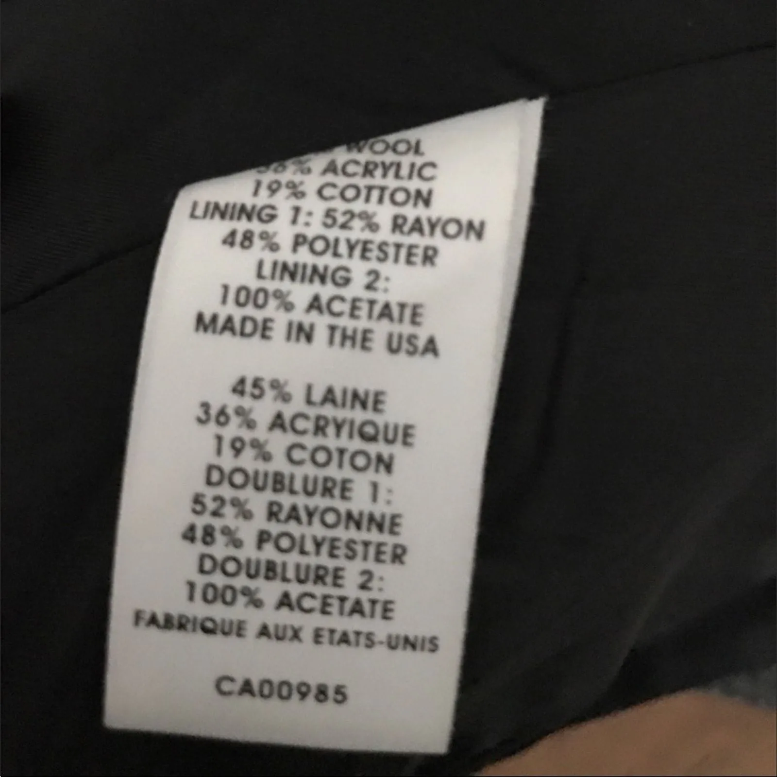 Nanette Lepore tailored gray wool blend jacket Size 4 - Image 6