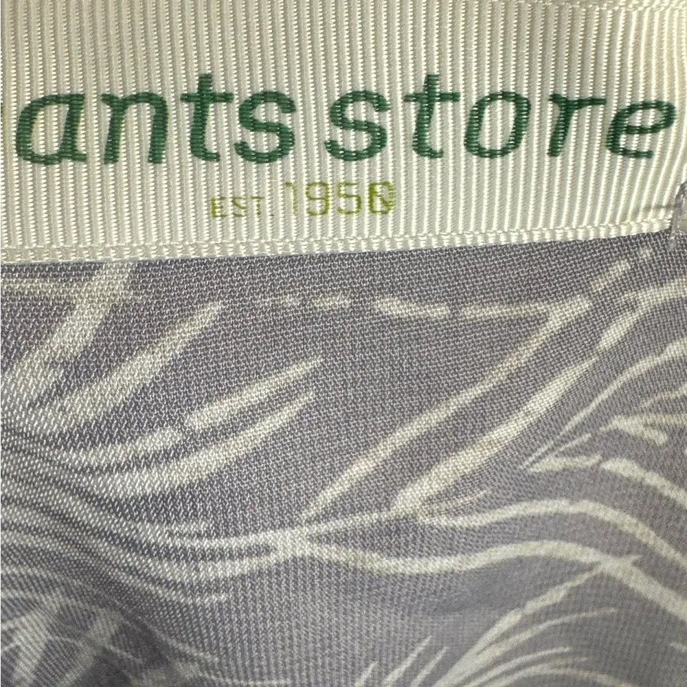 Lilac purple and ivory ruched peplum top size XS - Image 6