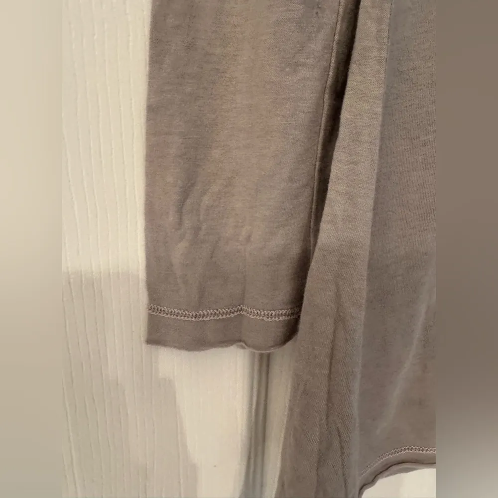 Lauren Moshi Flower Bird V-Neck Long Sleeve Women’s Gray Size Small - Image 8