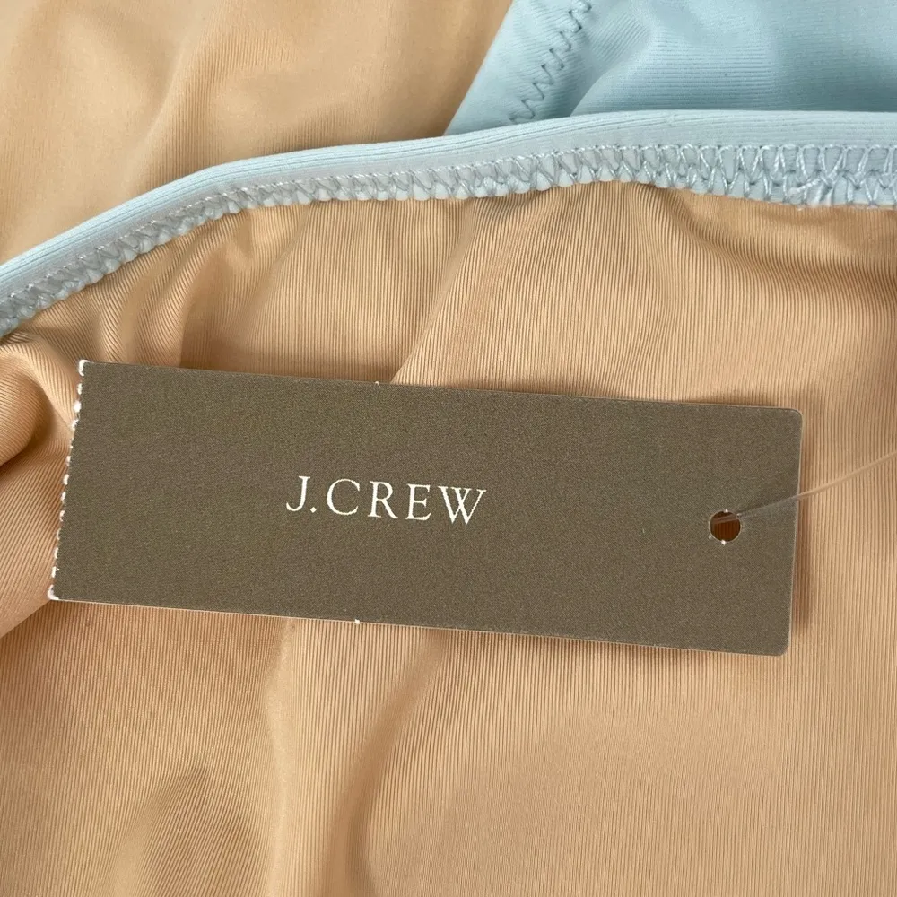 J. Crew Bikini Bottoms Light Blue Size XXL - Image 5