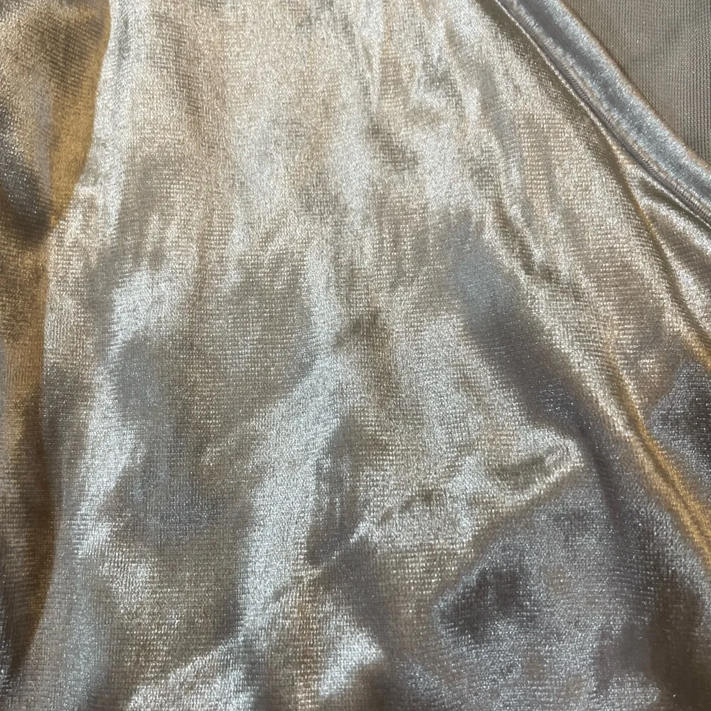 Garage Shimmering Silver Top - Image 3