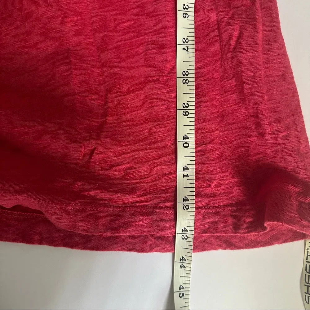 WILT USA Slub Jersey T Shirt V Neck Flutter Sleeves Dress Women’s X - Image 4