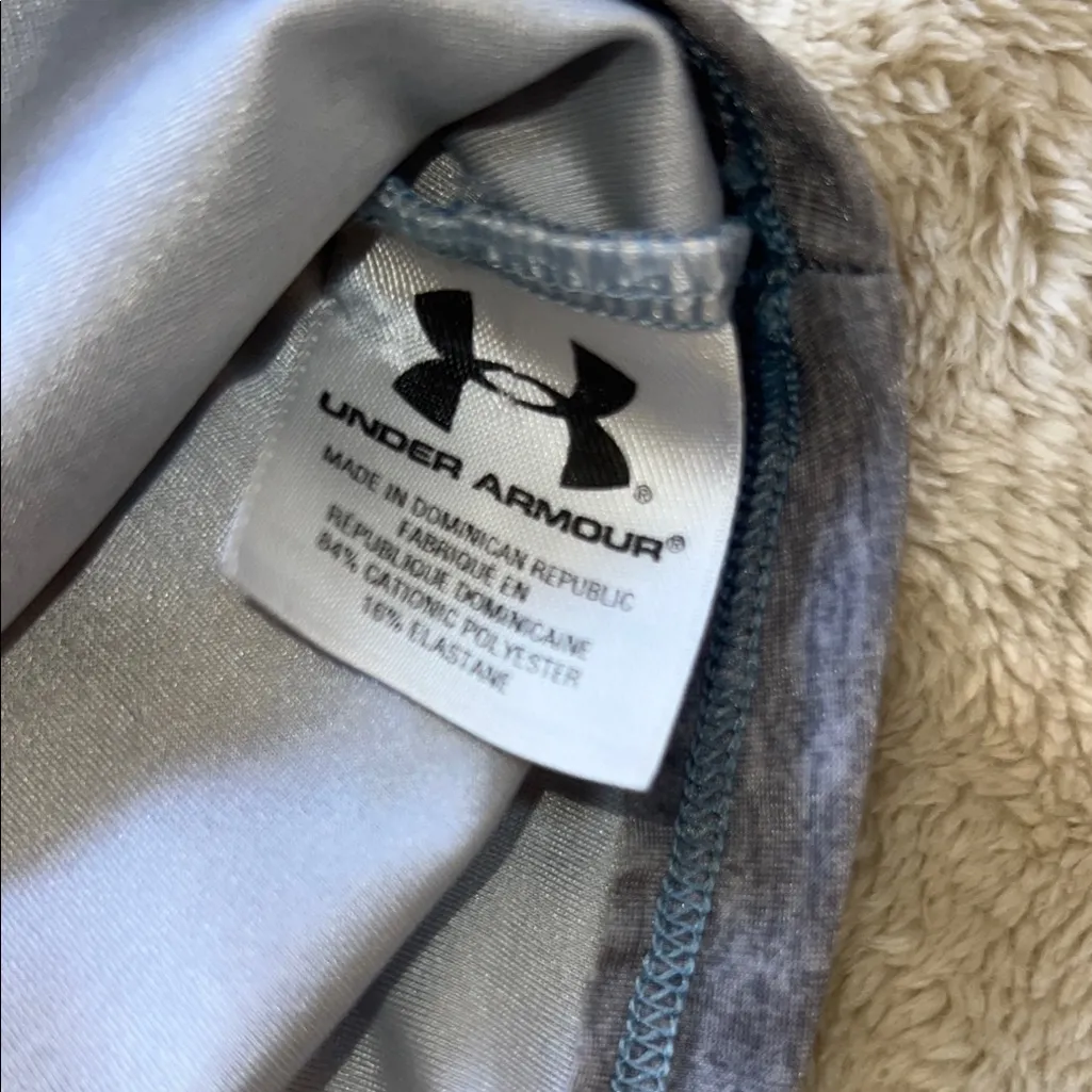 Under Armour Gray Fitted Short Sleeve Tee‎ - Image 3