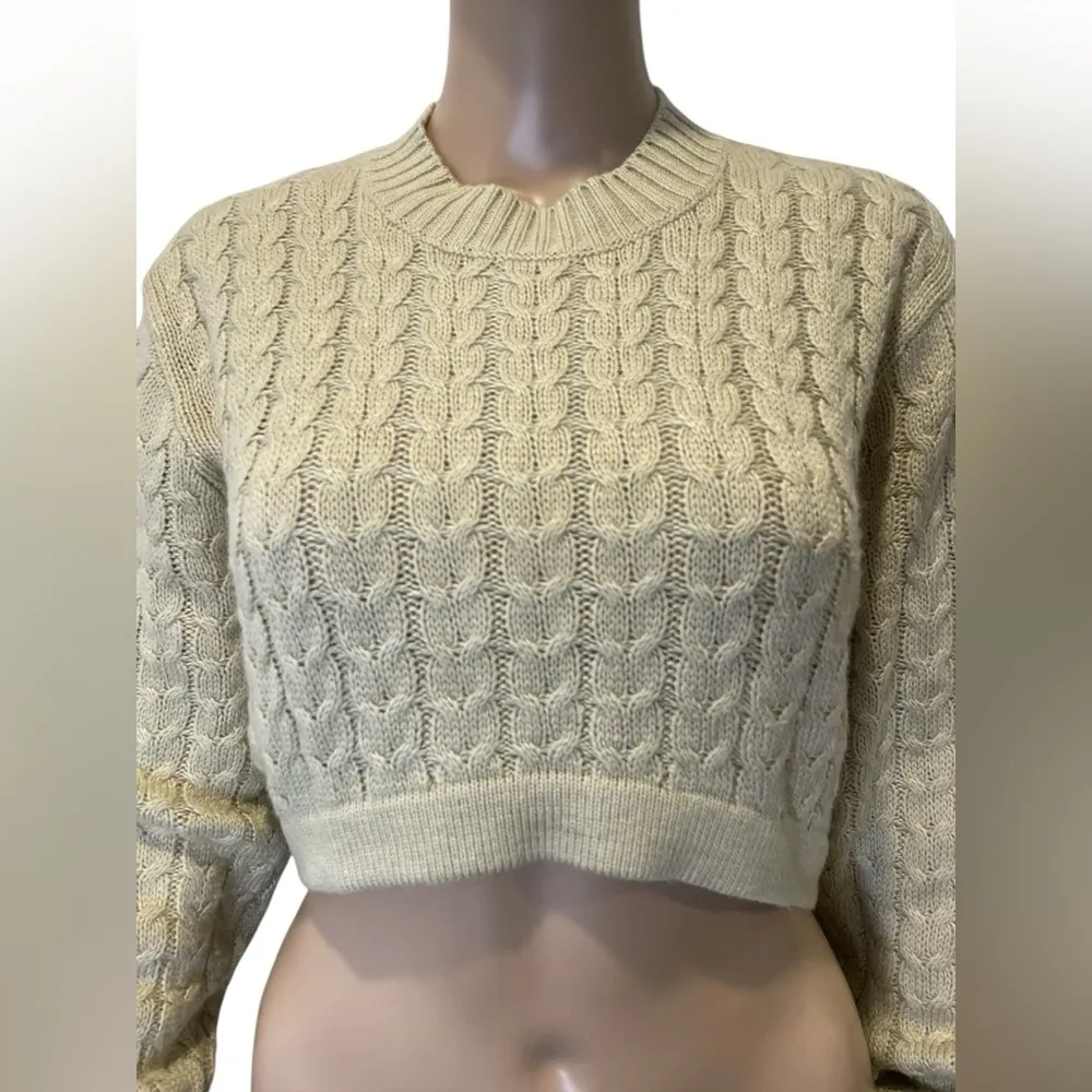 Danielle Berstein Desert Tan Sweater size XS - Image 4