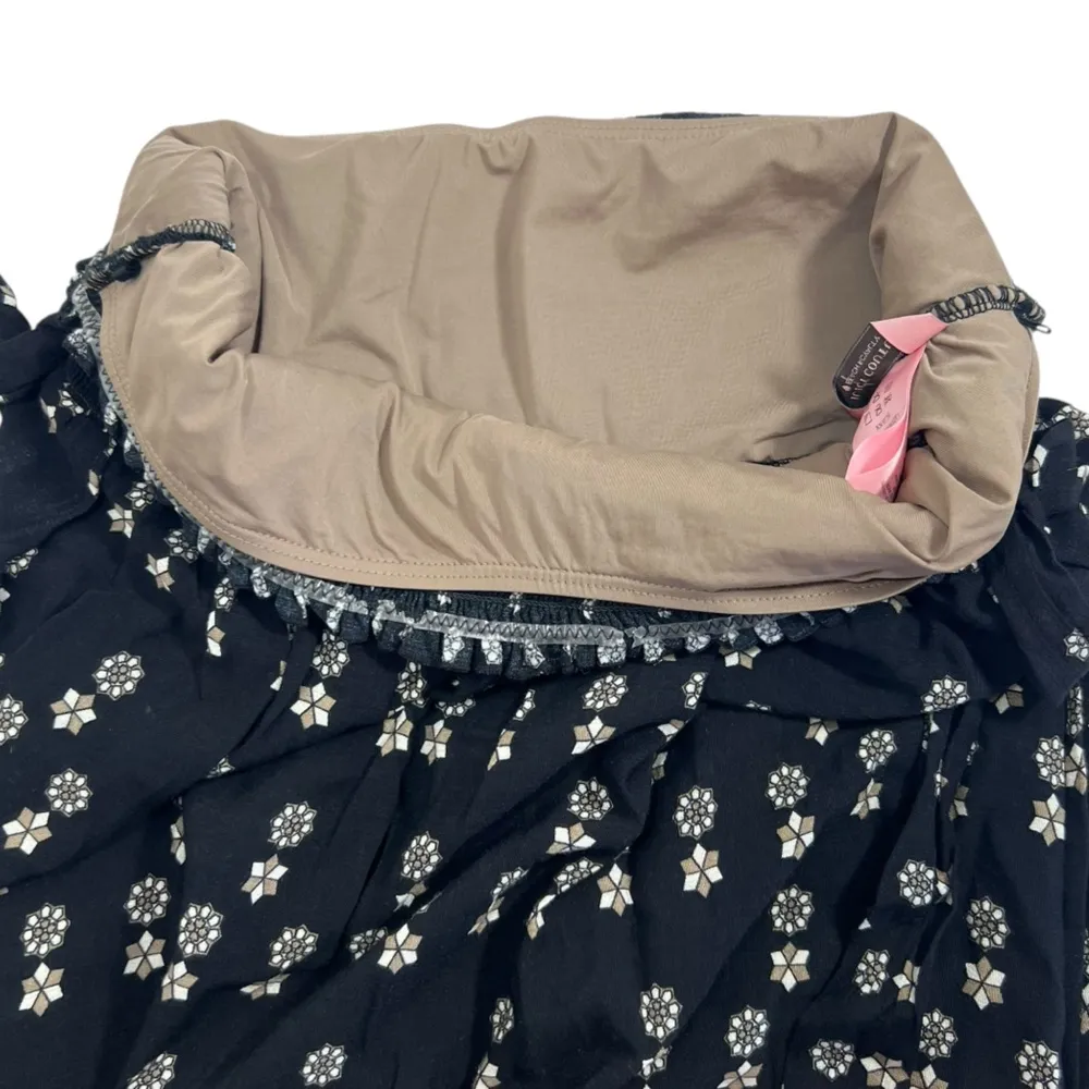 Juicy Couture Beach Royalty Smocked Strapless Boho Maxi Dress - Image 7