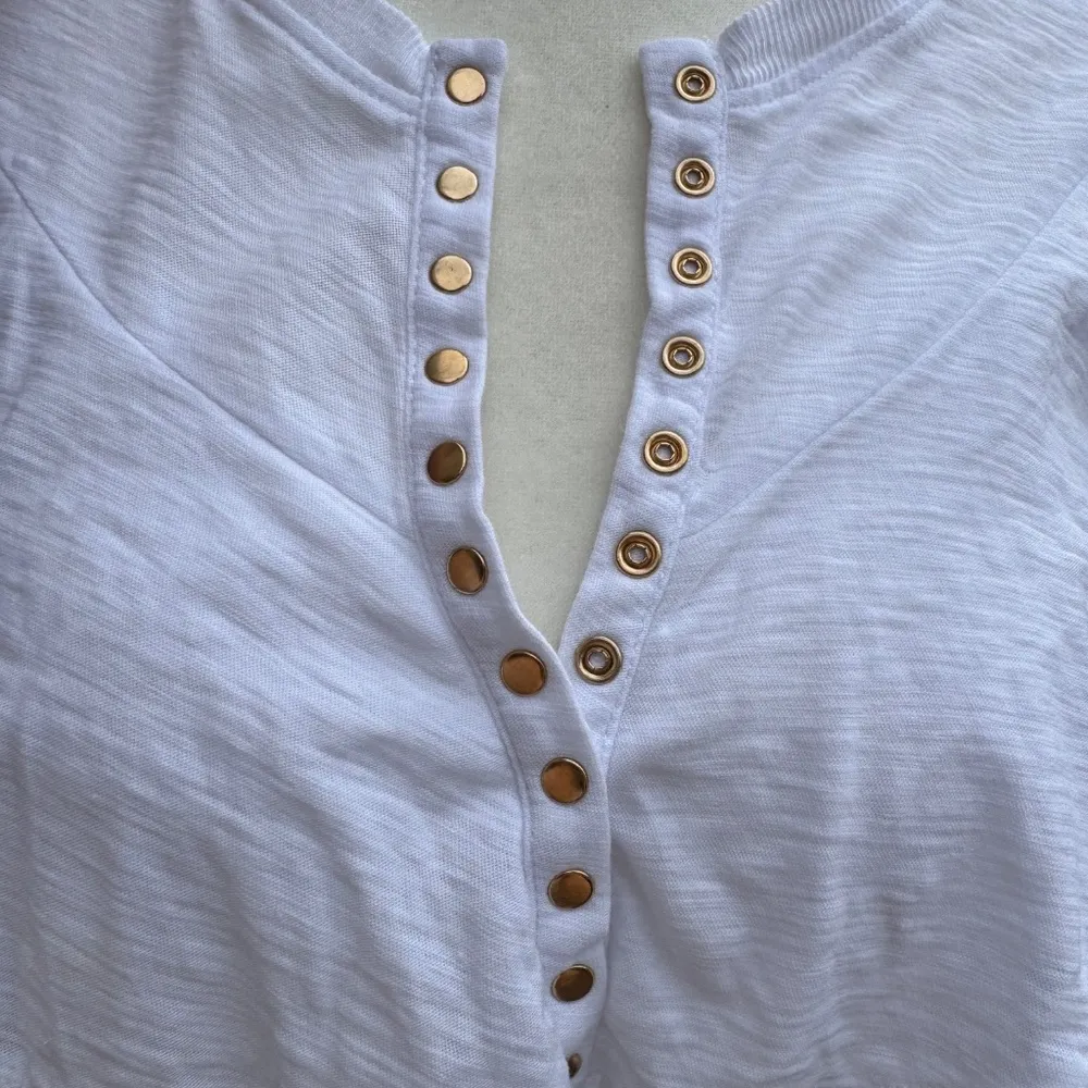 Nation LTD Vivienne Ruffled Henley Top - Image 7