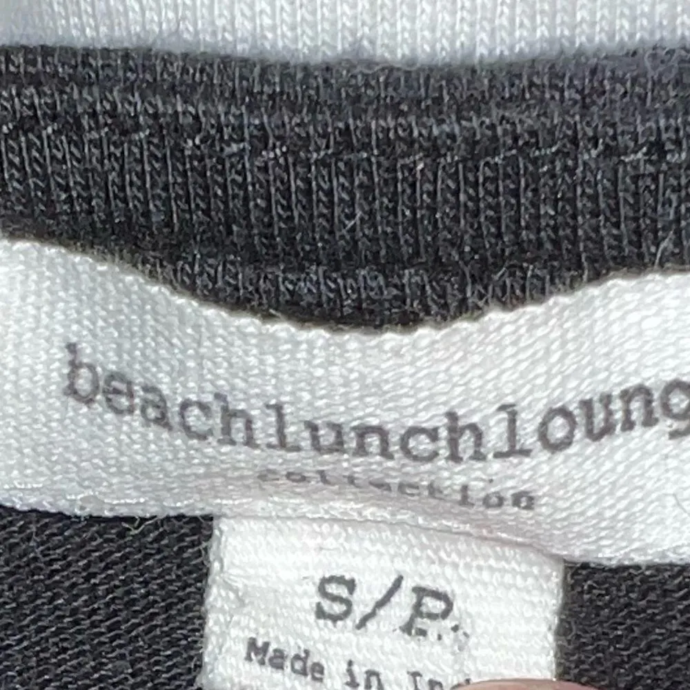 Beach lunch lounge adorable black dress with white striped design! Tulle… - Image 10