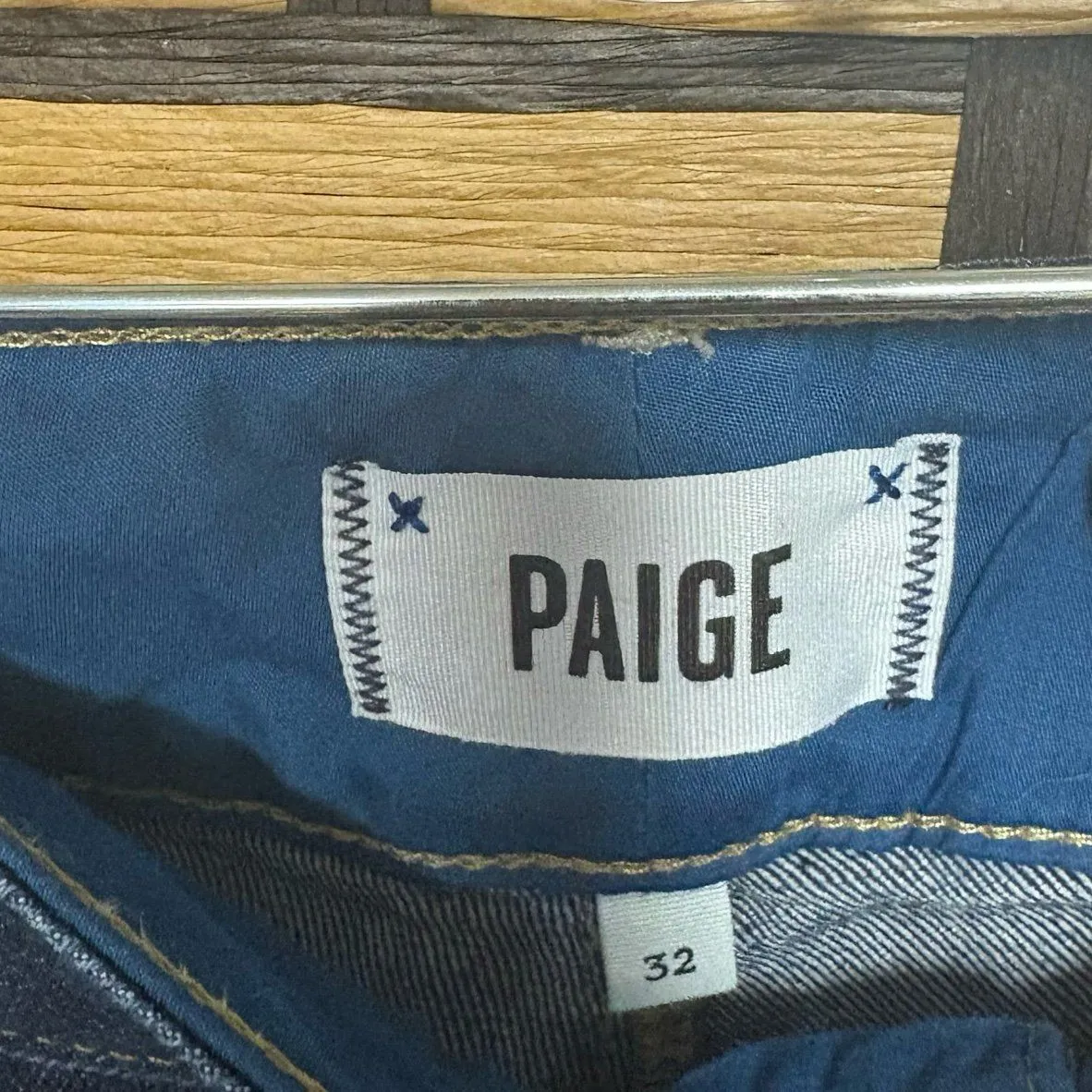 Paige‎ Hidden Hills Straight Leg Jeans Size 32 - Image 6