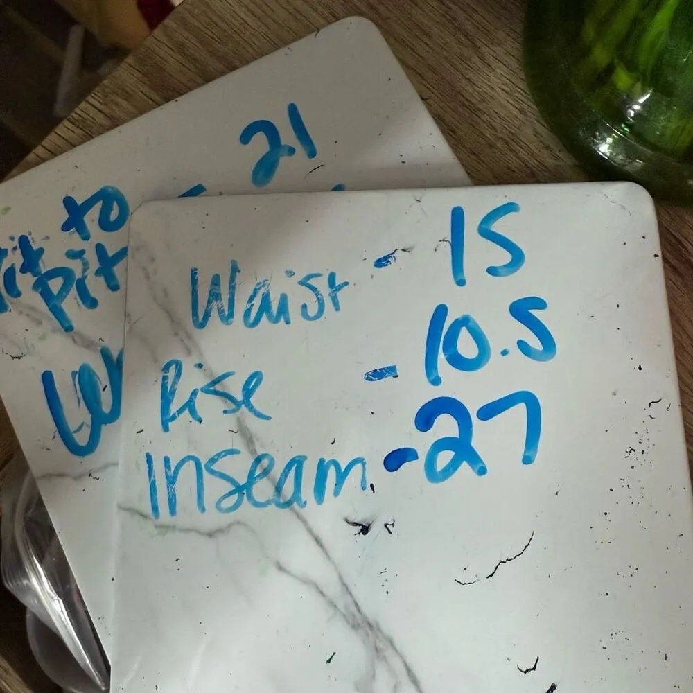 Akris Punto Women’s 8 Blue Wave Pants Patterned Pull On - Image 3