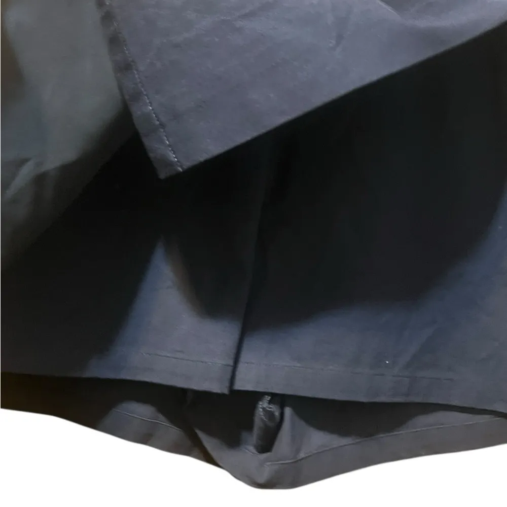 J.Crew  Wrap Look Navy Blue Skort Size 16 - Image 5