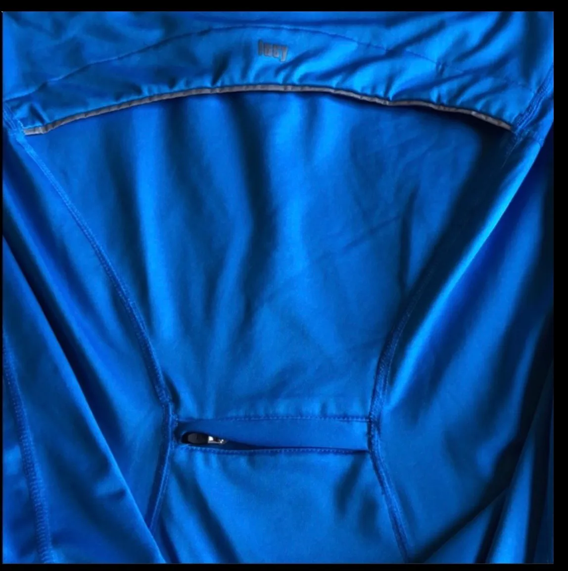 Blue Lucy Pullover Jacket Size Medium - Image 4