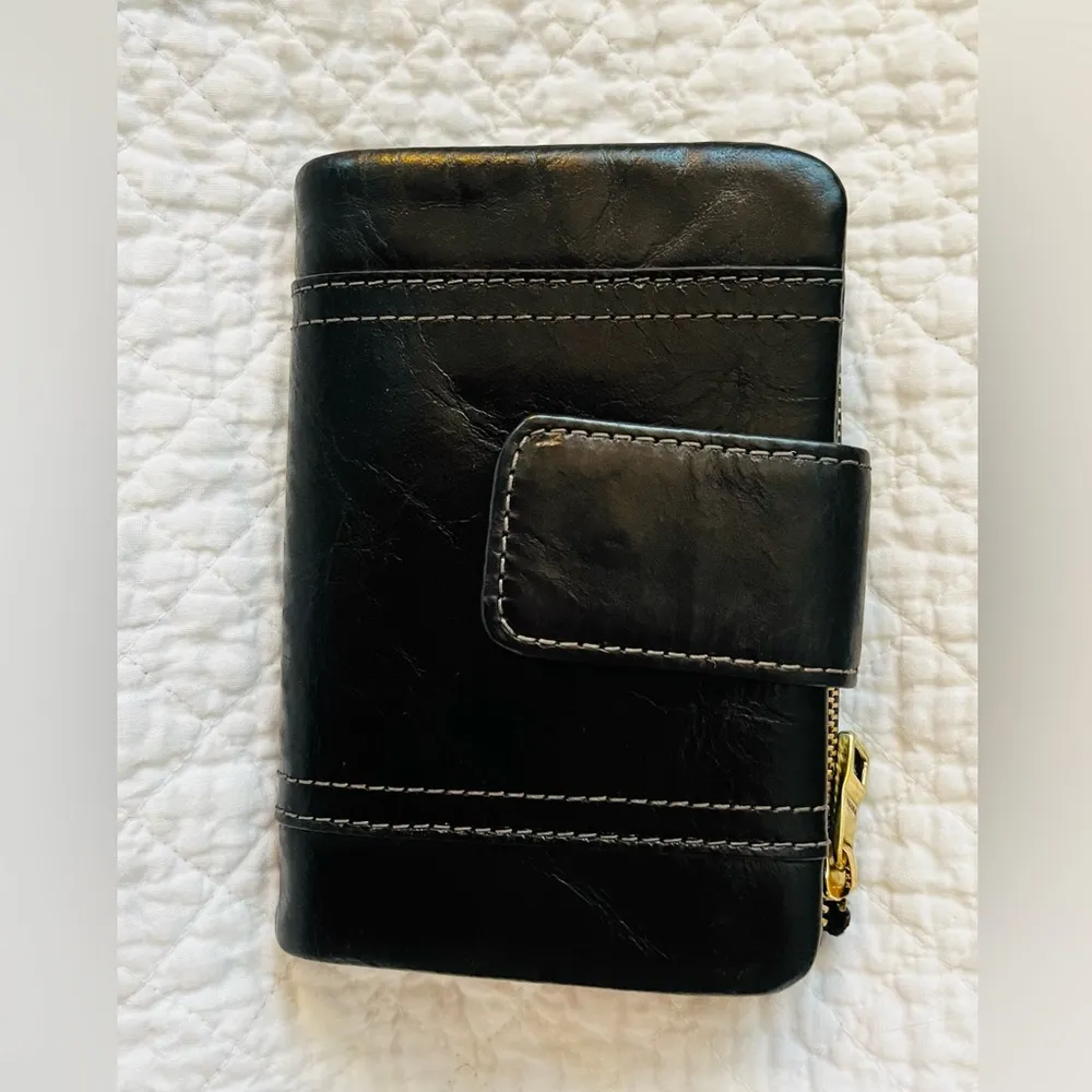FOSSIL Black Leather Wallet - Image 3