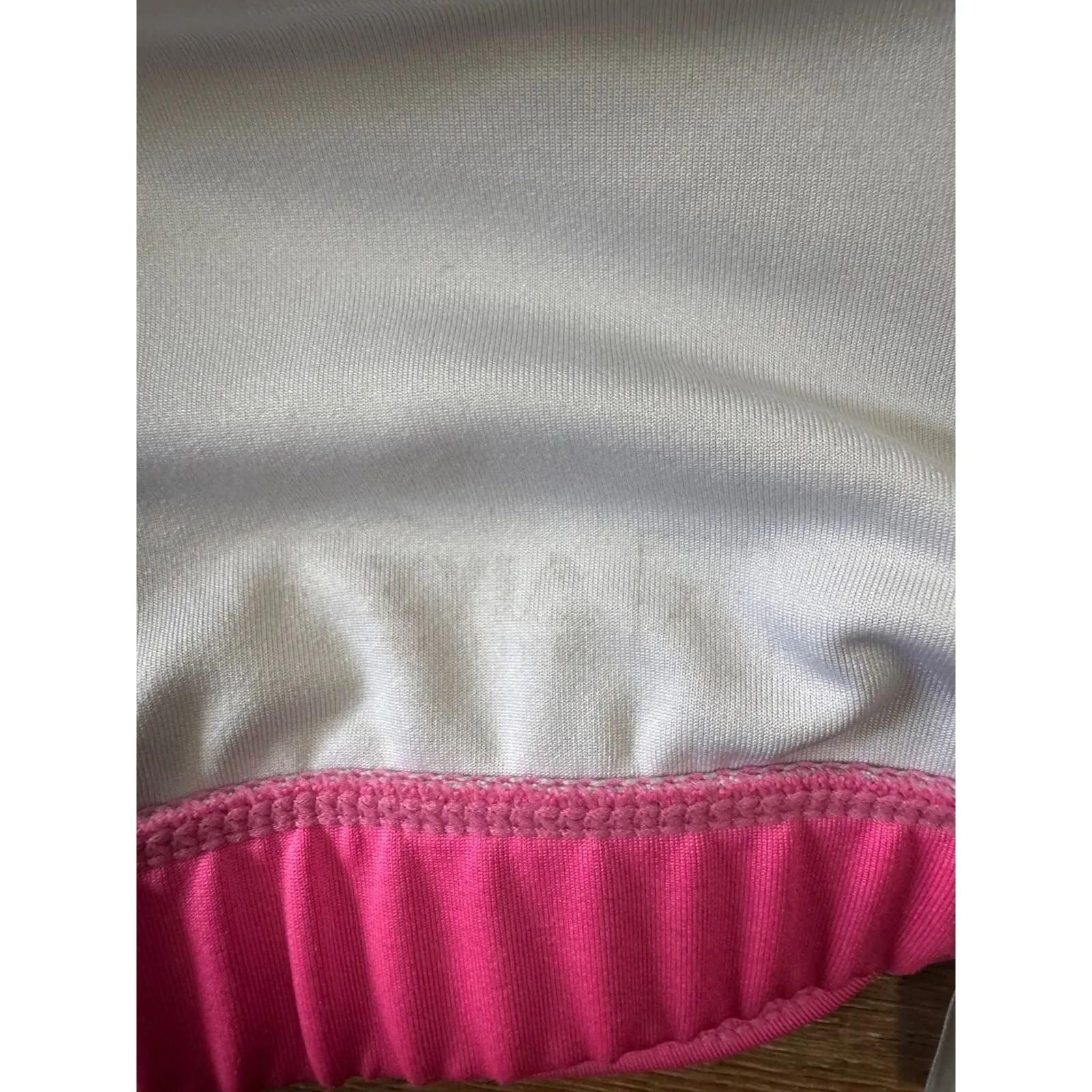 Zyia Active Hot Pink Sports Bra XL Racerback Mesh Detail - Image 4