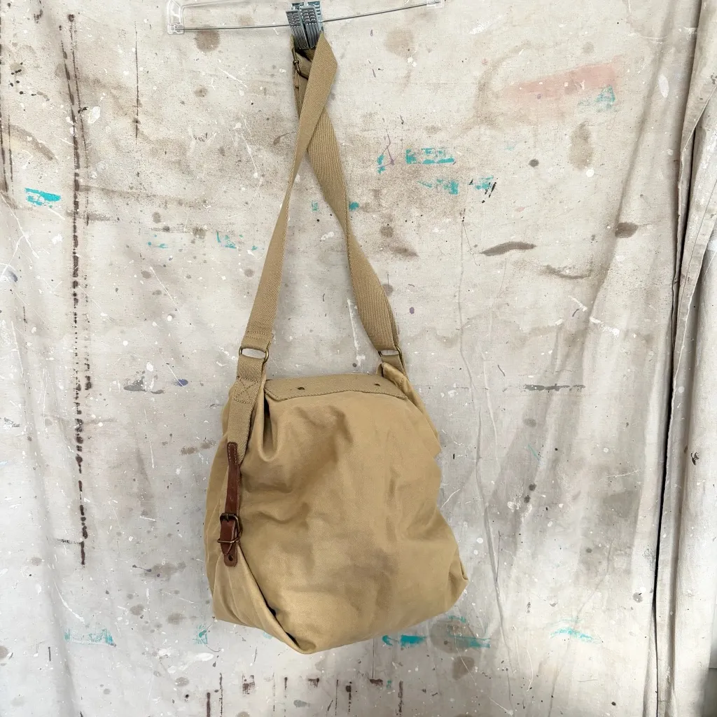 Ralph Lauren Denim & Supply Rucksack Brown Canvas Military Bag Shoulder Utility - Image 6