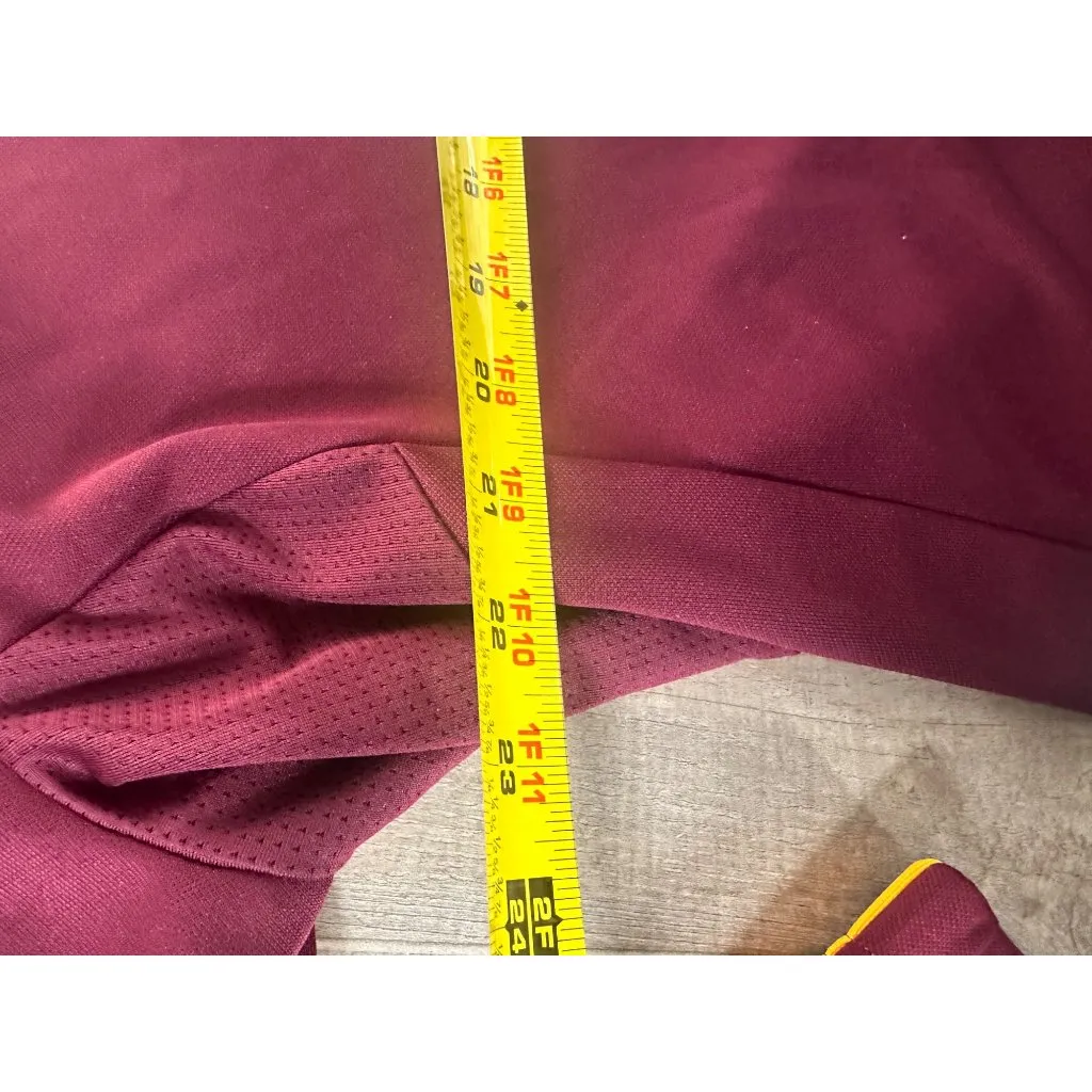 Womens Adidas 2XL Maroon & Gold Central Michigan Champion Basketball Jacket - Image 3