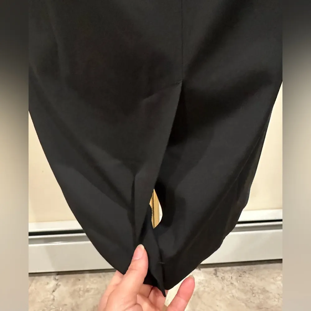 Studio By London Times NWT Black Sleeveless  Dress. Zipper Closure In Back Sz 12 - Image 7