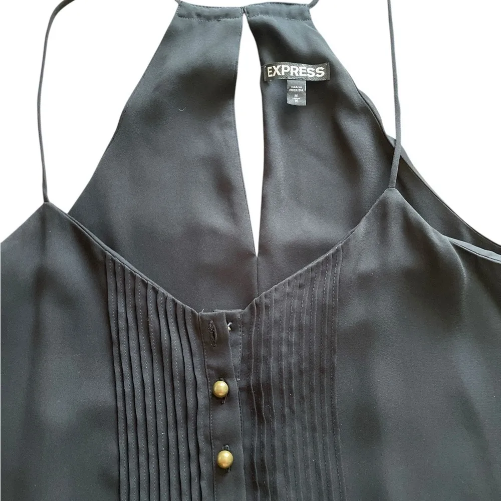 EXPRESS  Black Sleeveless Top - Image 3
