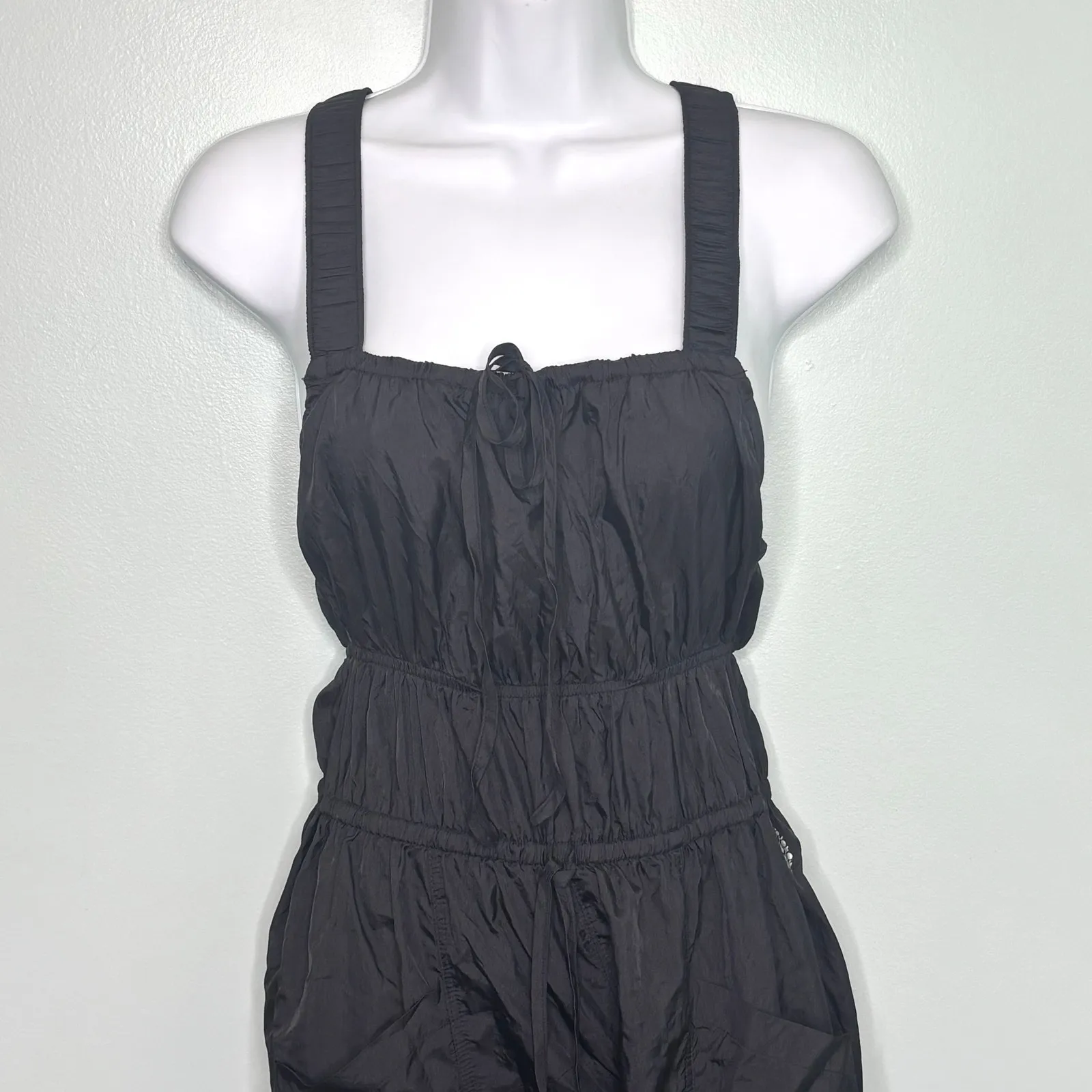 Free People Movement Women’s Tropic Sport One Piece Black Jumpsuit XS - Image 6