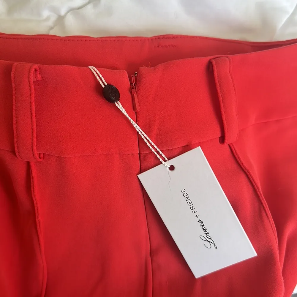 Lovers and friends pant Lowell Pant in Coral Red - Image 4