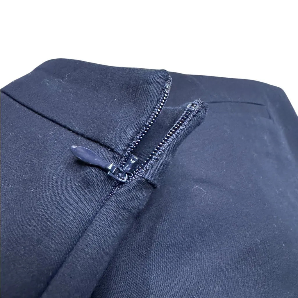 NWOT LK Bennett Mariner Navy Slim Fit Ankle Trousers US 4 Blue - Image 4