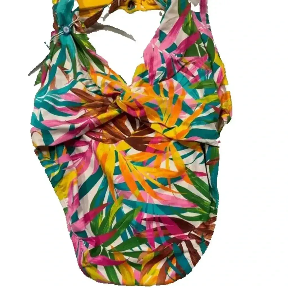 Bleu Rod Beattie Fantasy Island X-Back Mio One Piece Swimsuit Size 8 - Image 7