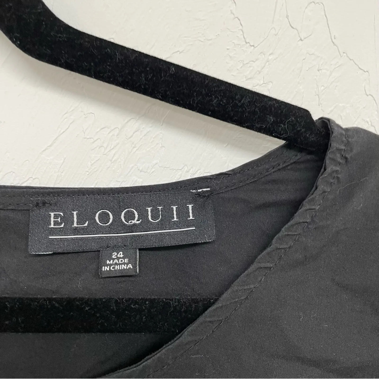 Eloquii Black Bell Sleeve Sheer Cut Outs Blouse Womens 24 Whimsigoth Shirt Top - Image 6