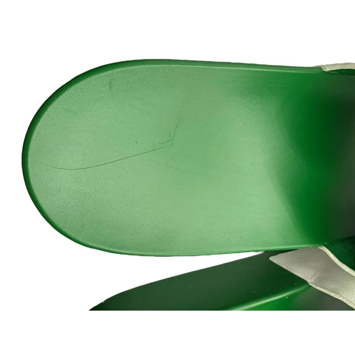 Tory Burch NWOT Green LOVE Slide Sandals Walk on Sunshine - Image 8