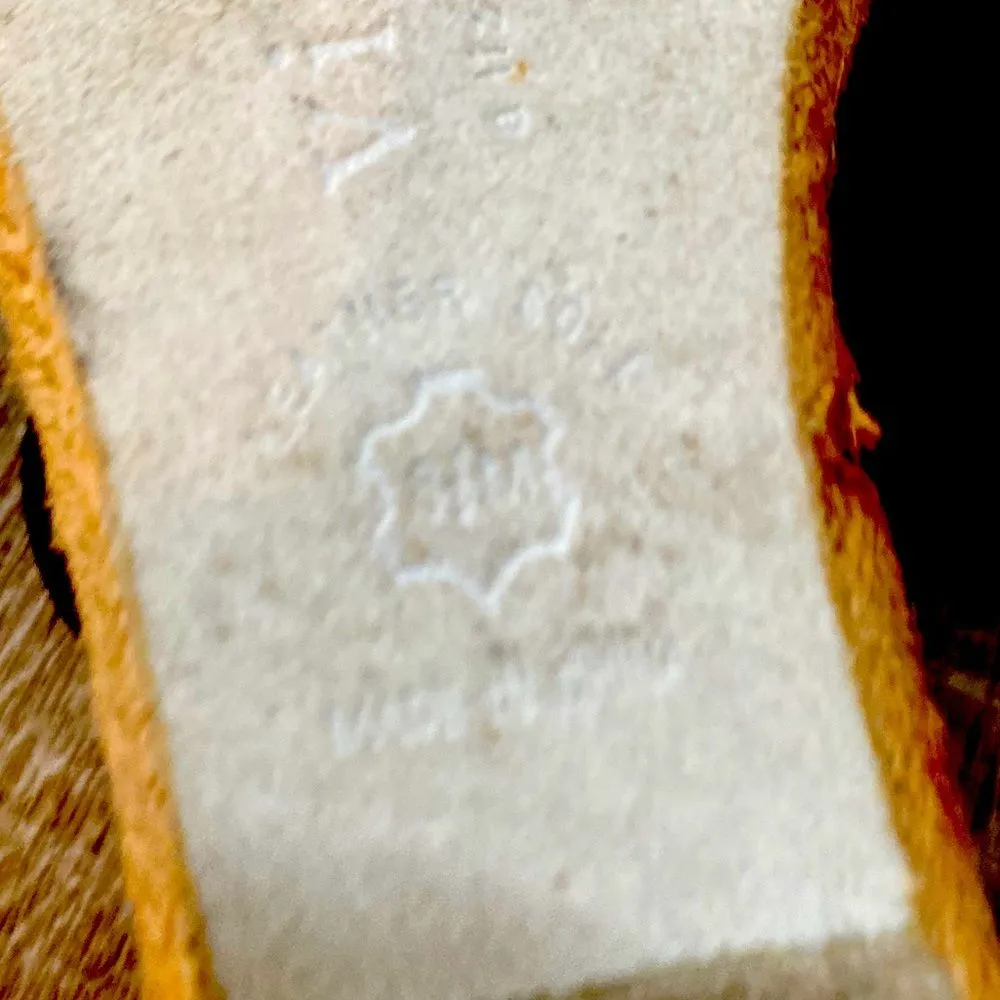 Villager Liz Claiborne Espadrille Wedge Sandal Womens 8.5 Woven Strap Resortwear - Image 10