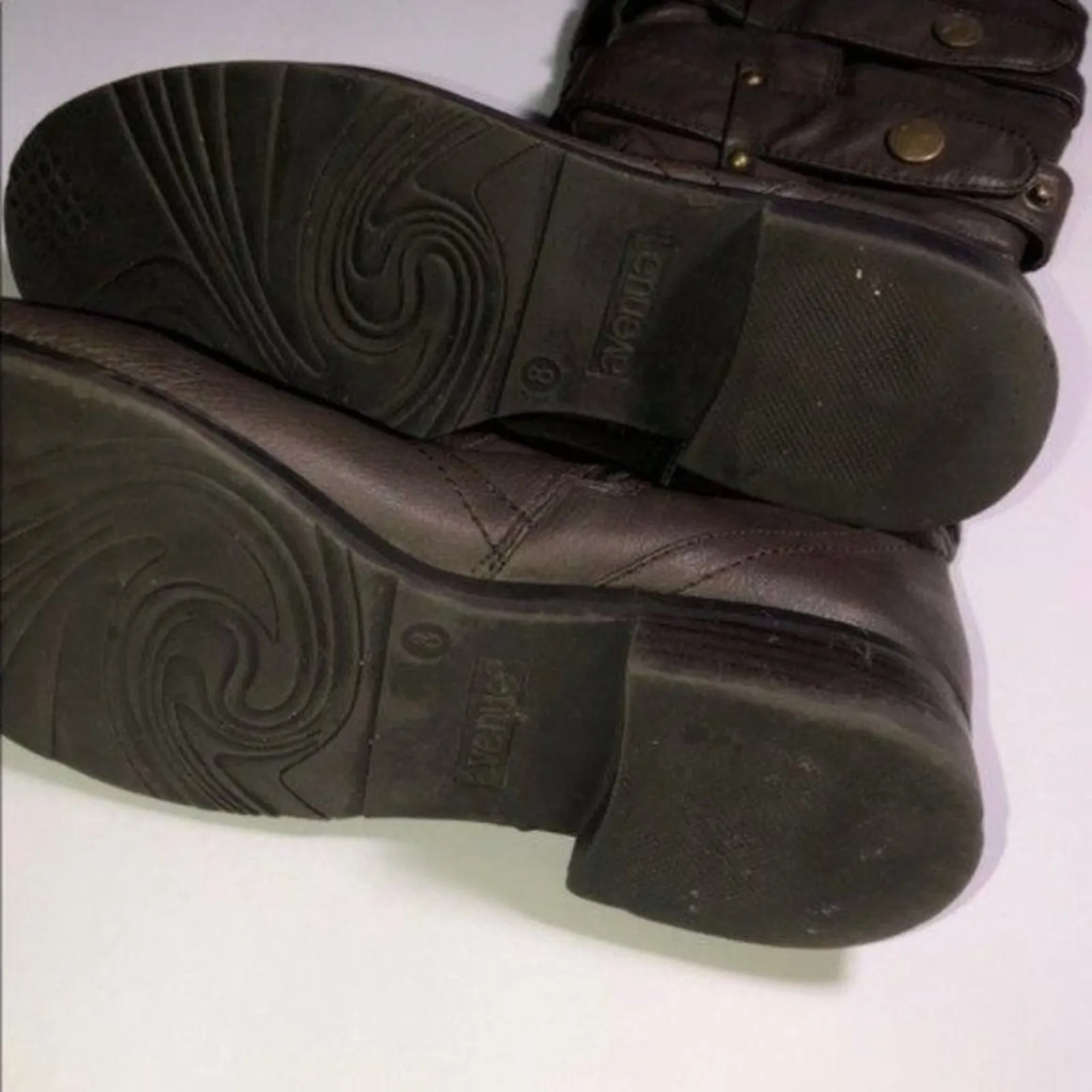 Avenue Women's Dark Brown Wide Calf Boots Size 8 - Image 8