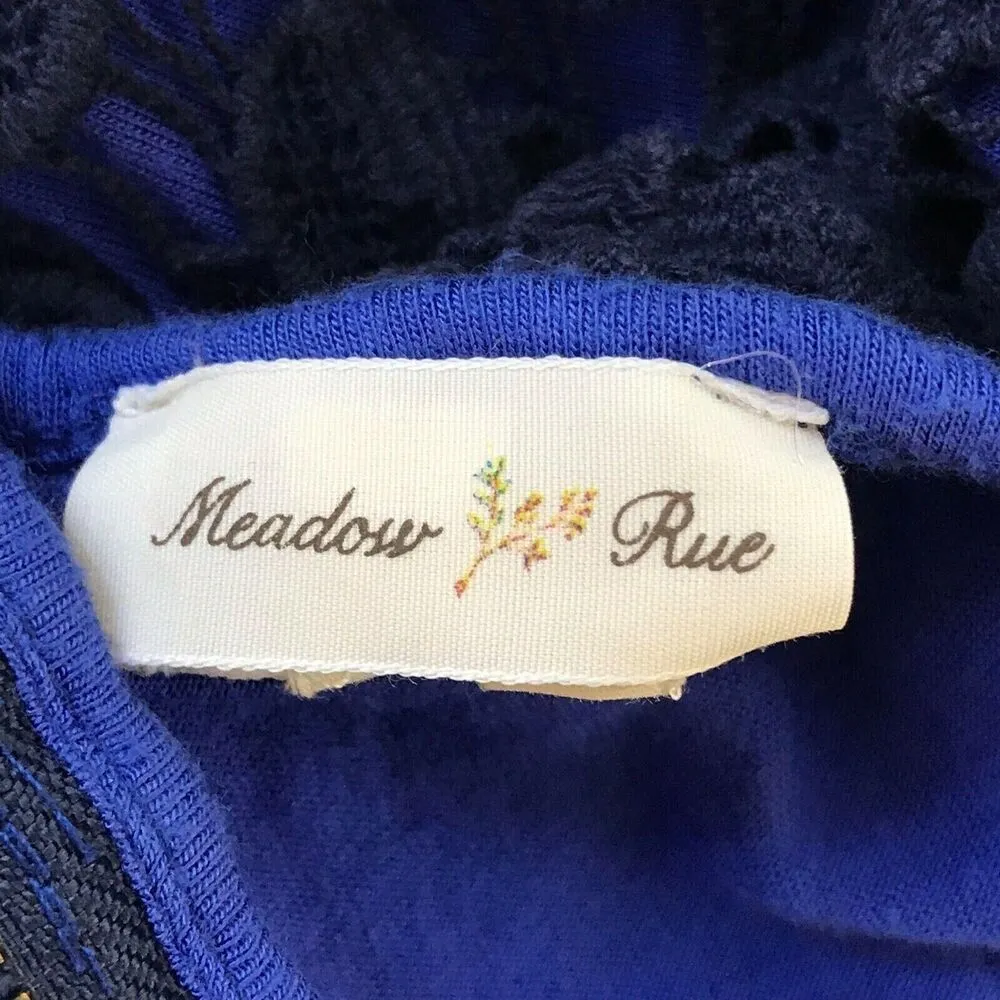 Anthropologie Meadow Rue Women's Sleeveless Lace Overlay Tank Top Size XS - Image 7