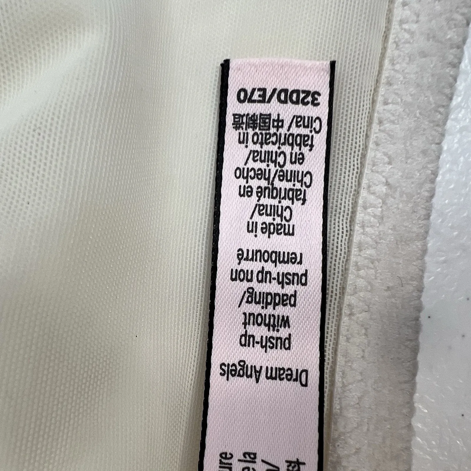 Victoria's Secret 32DD Bra Dream Angels Demi Push Up Without Padding Underwire - Image 13