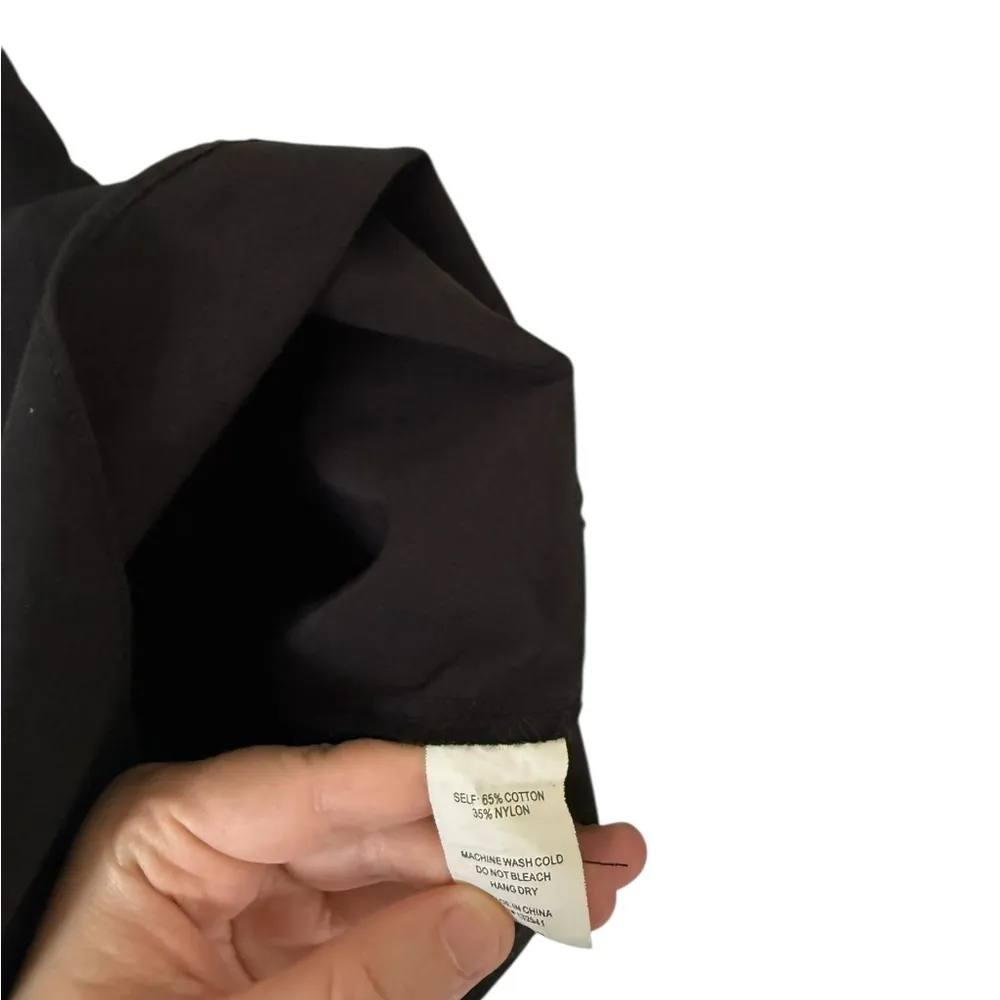 Amanda Uprichard Alejandra Black Ruffled Hem Mini Dress - Image 6