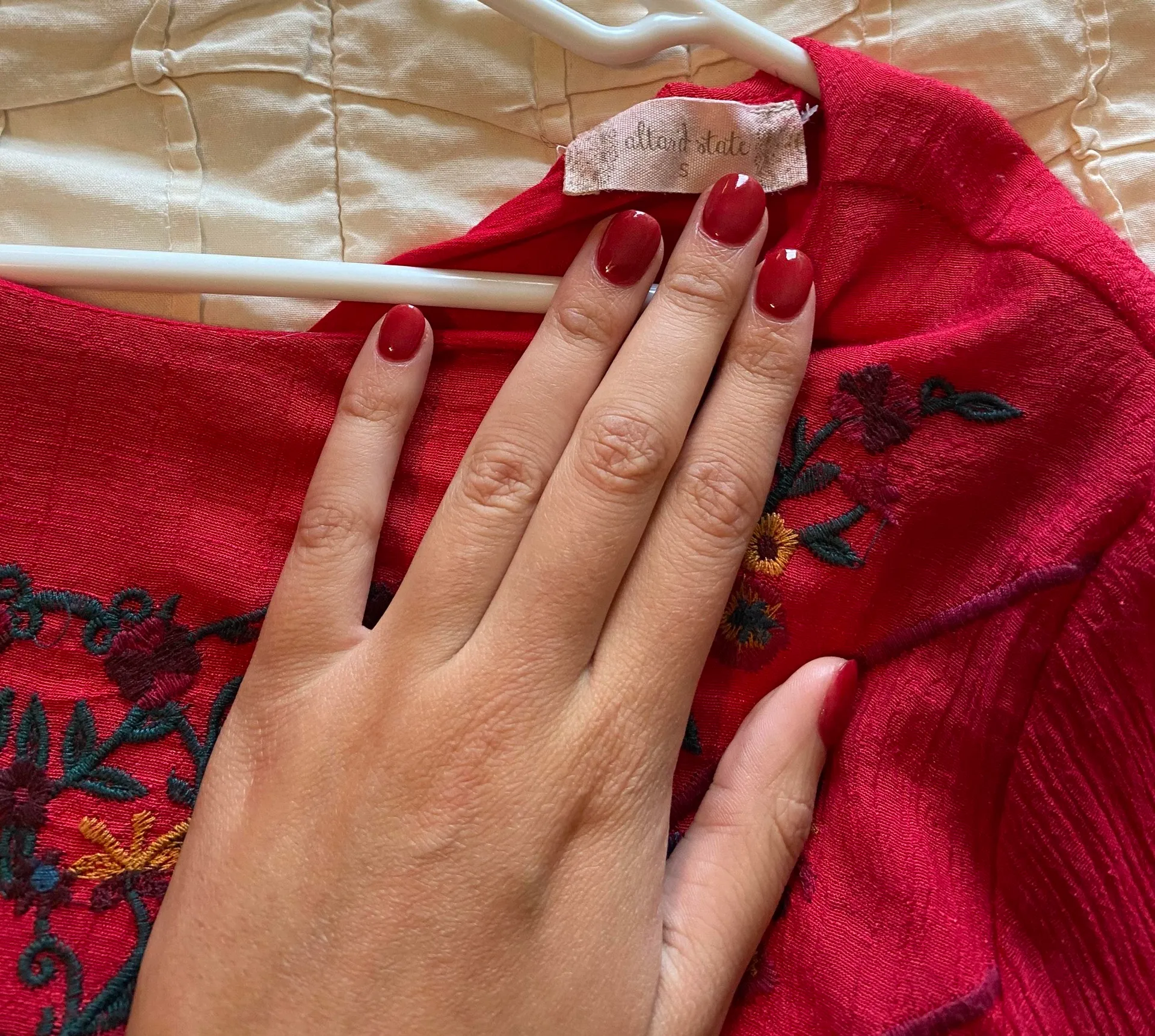 Altar'd State Red Dress - Image 5