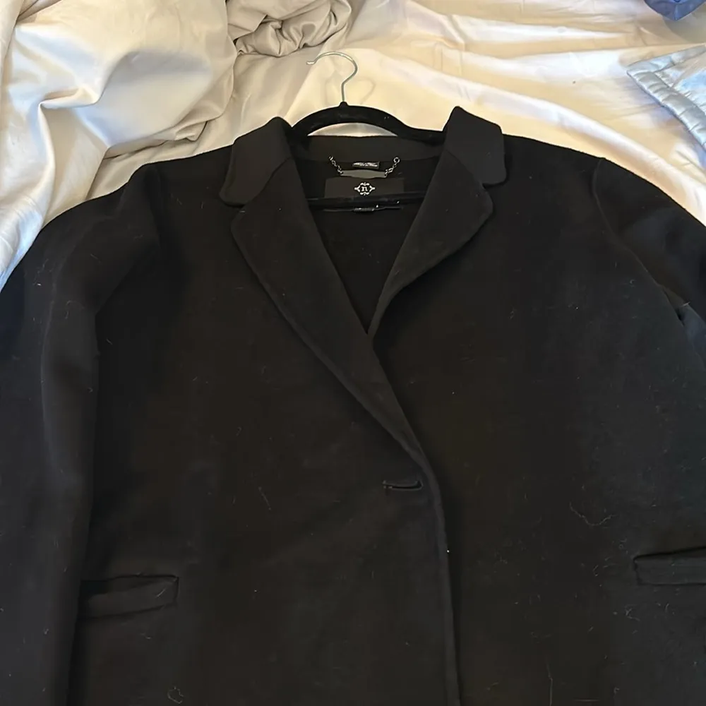 Nanette Lepore wool poly long coat XL - Image 9