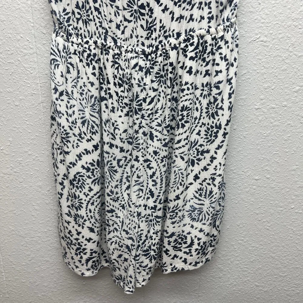 Abercrombie & Fitch Vacation  Floral Chic Coastal Beachy Boho Romper Size XS - Image 8