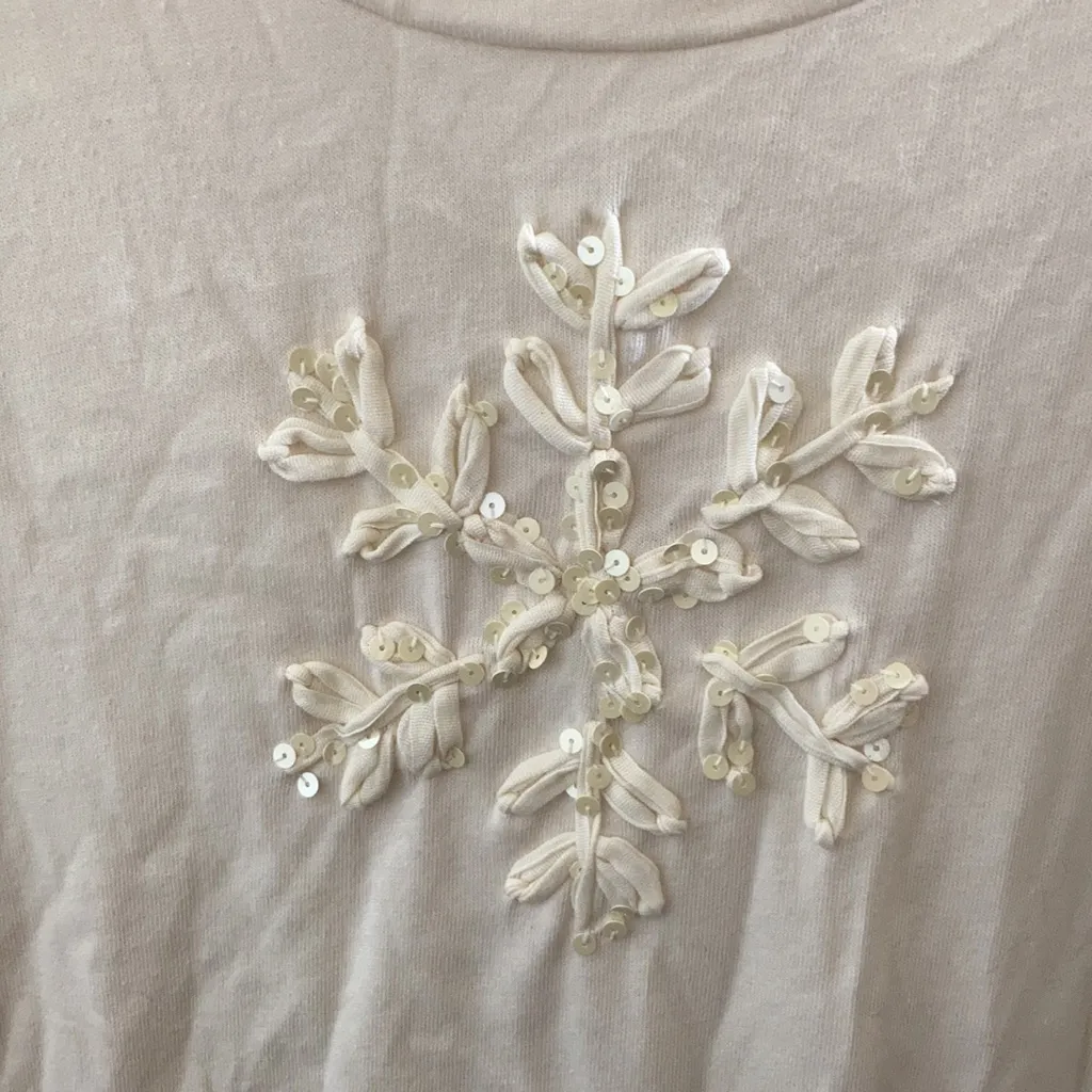 FINAL MARKDOWN Jones New York decorative tee large - Image 3