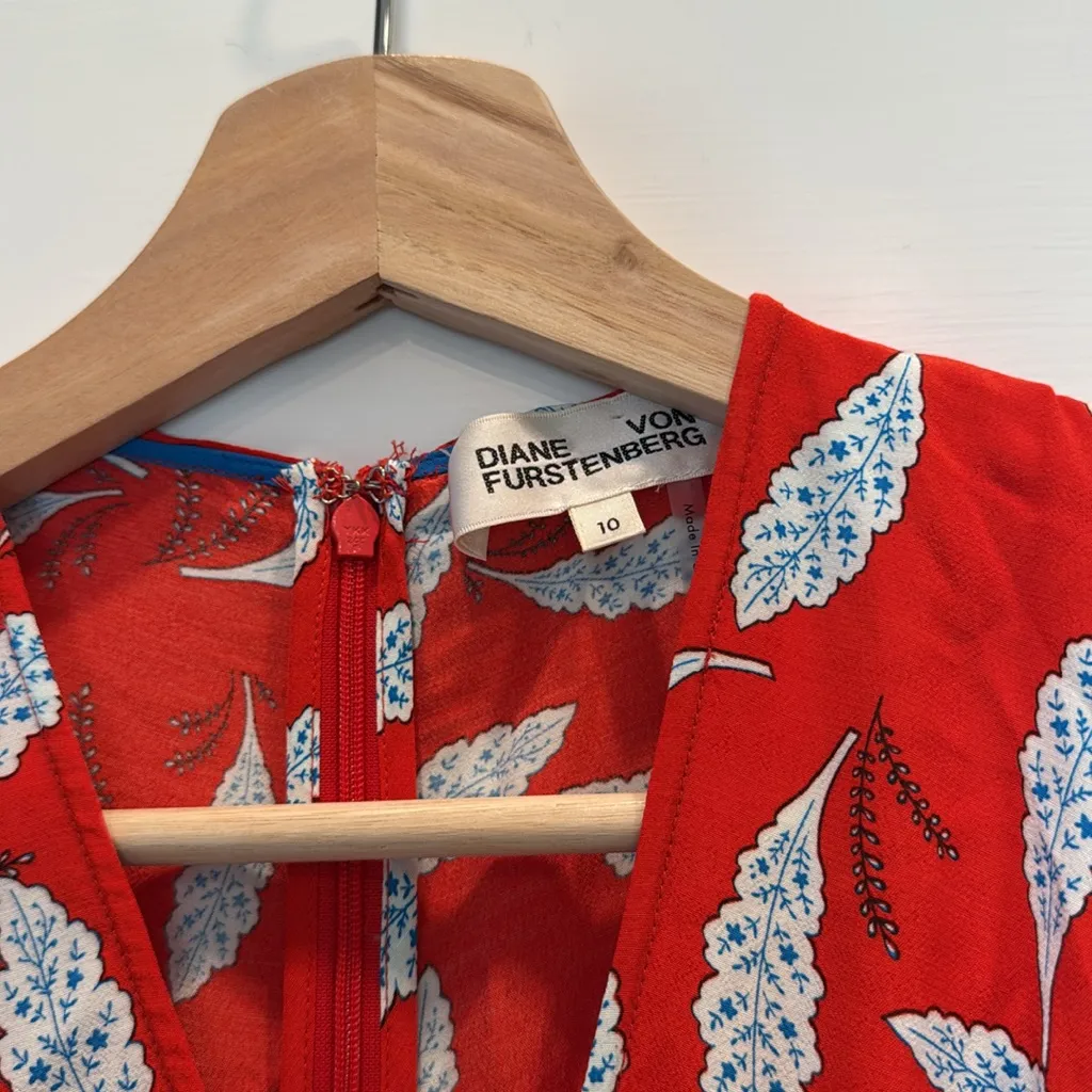 Diane Von Furstenburg Nicola crepe maxi dress - Image 6