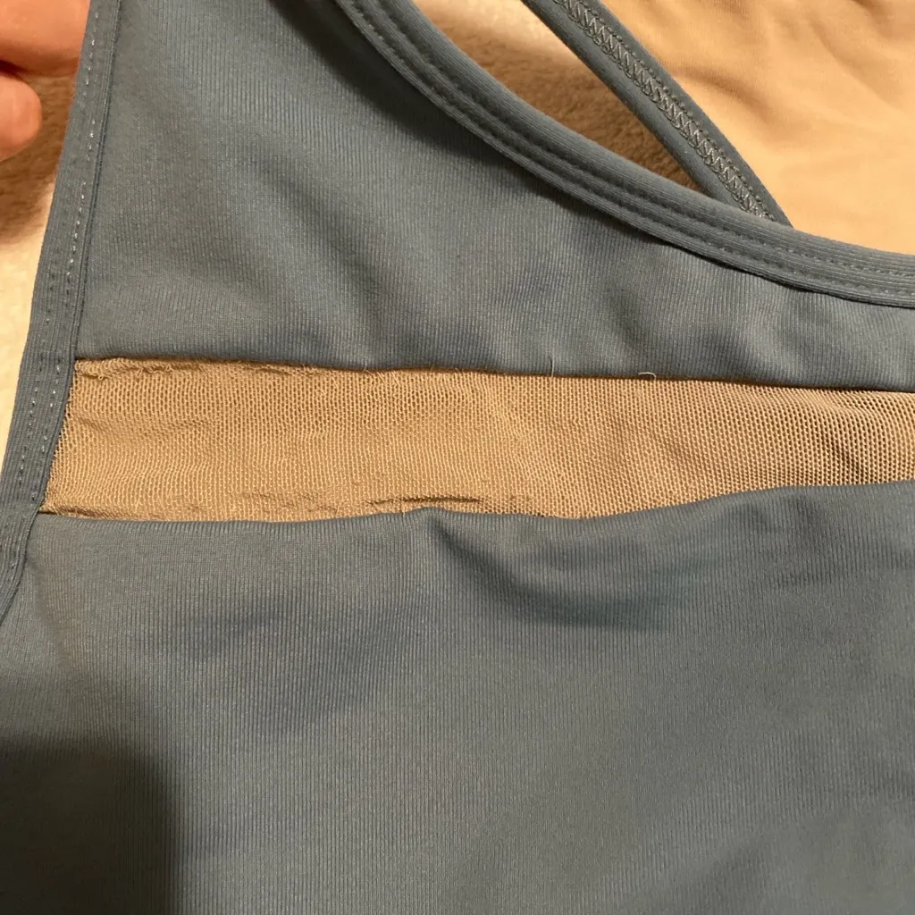 Buff Bunny Sports Bra Blue Size XL - Image 4