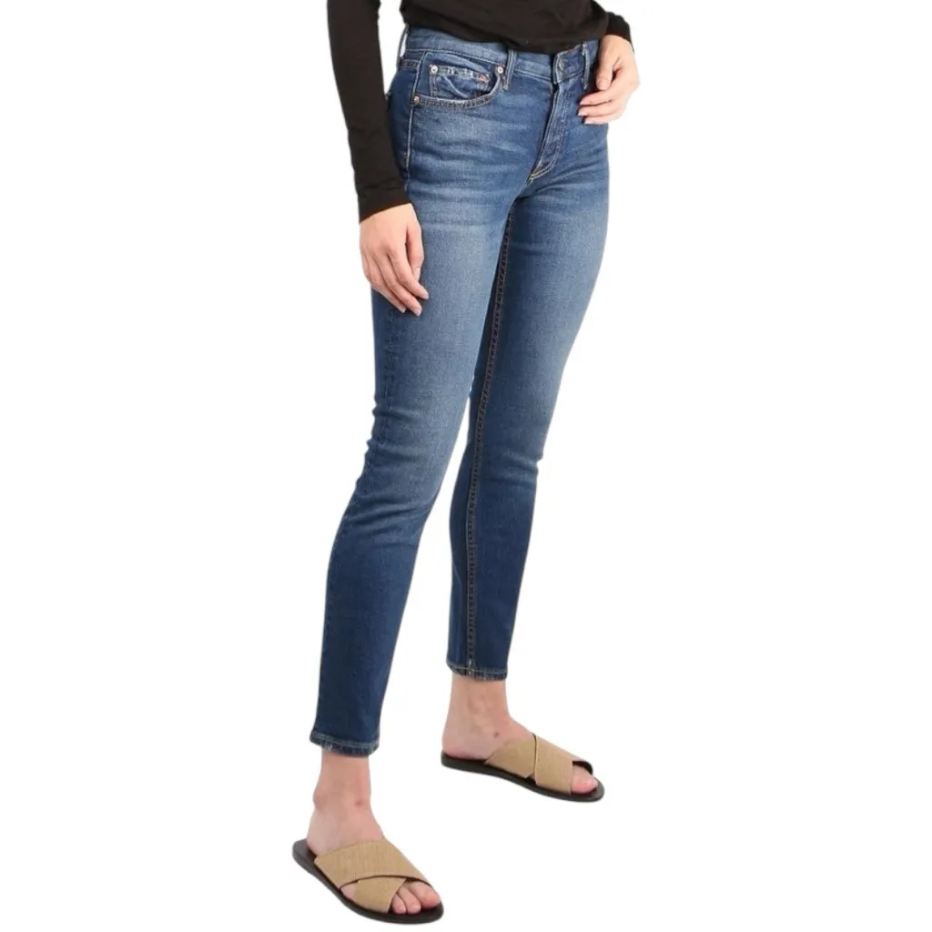 GRLFRND Denim Women’s Size 25 Joan Jett Blue Wash Yasmin Jeans - Image 3