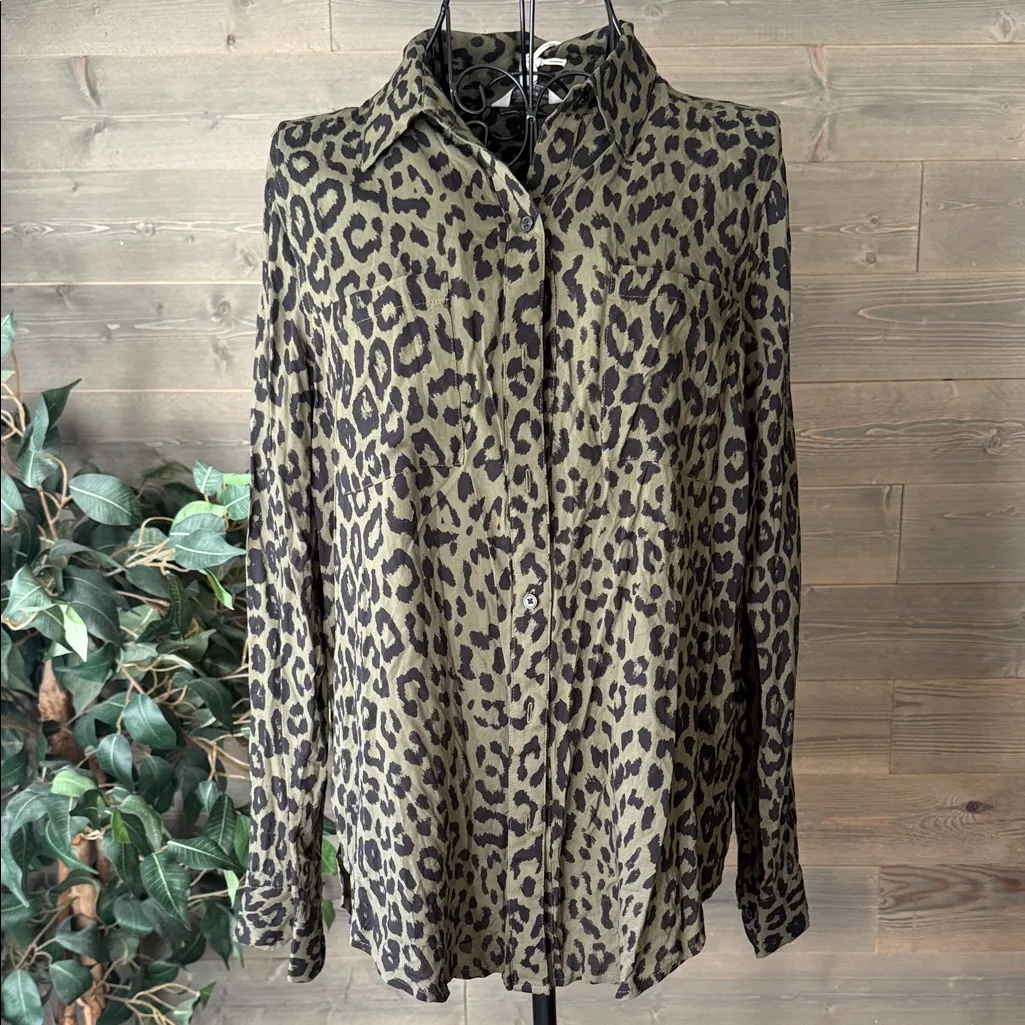 Lucky brand Penelope leopard shirt - Image 2