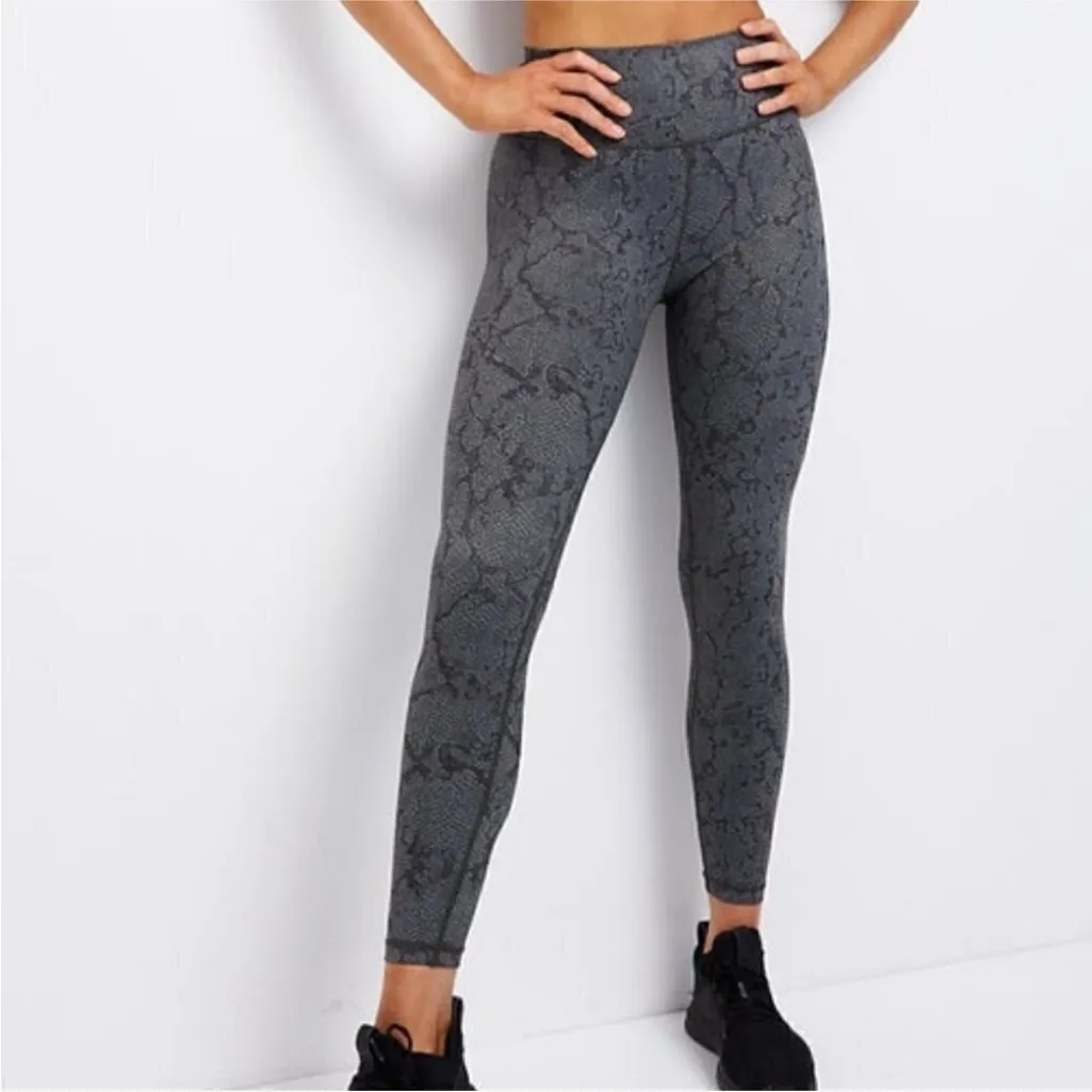All Fenix Python Charcoal 7/8 Leggings XS Gray - Image 2