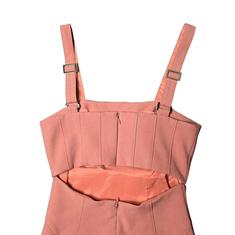 Cinq a Sept Dakota Midi Dress in Rosewood Size 0 - Image 5