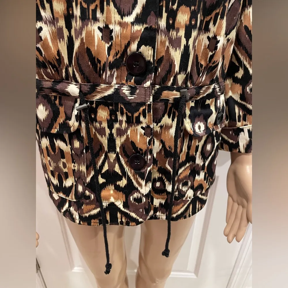 NWOT Elementz leopard jacket size L - Image 2